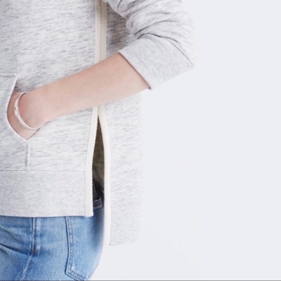 Madewell XS grey hoodie - Picture 3 of 7